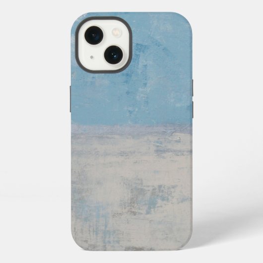 Etui iPhone 13 Aura argentée (Verso)