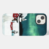 Etui iPhone 13 auréoles du nord (Verso Horizontal)