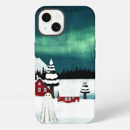 Etui iPhone 13 auréoles du nord (Verso)