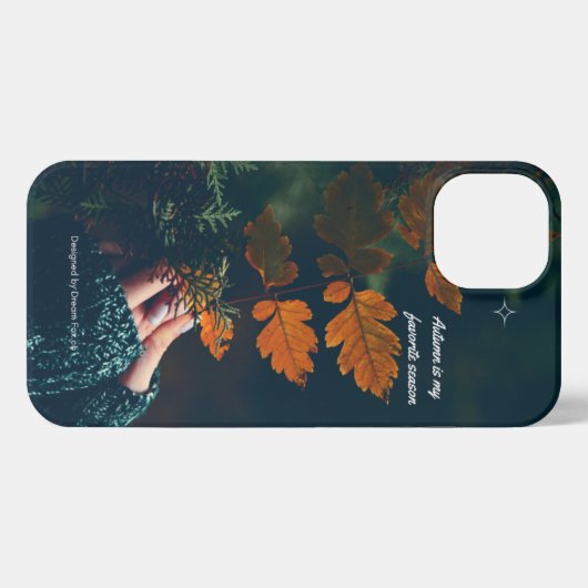 Etui iPhone 13 Automne : Dreamtech iphone13 coque (Verso Horizontal)