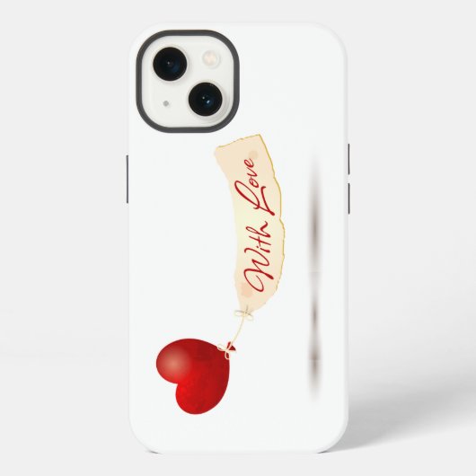 Etui iPhone 13 Avec amour (Verso)