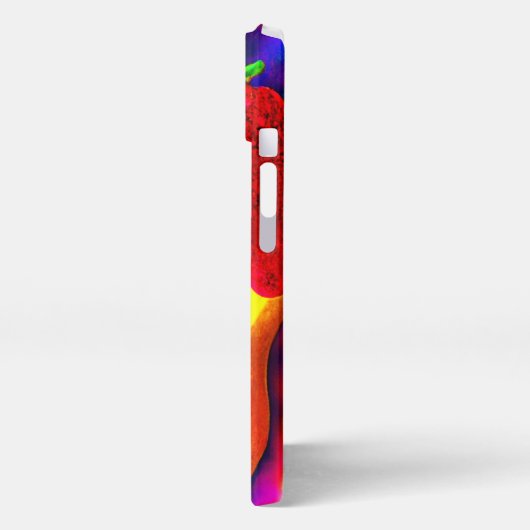 Etui iPhone 13 Avocado tropical, fraise et mangue. Commandez dès (Côté gauche)