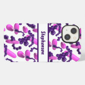 Etui iPhone 13 Bactéries Personnalisées (Verso Horizontal)