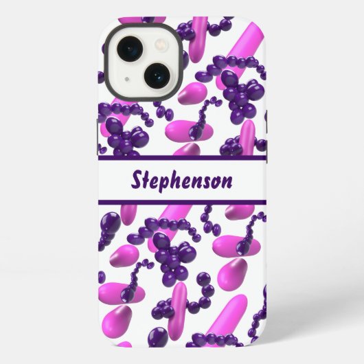 Etui iPhone 13 Bactéries Personnalisées (Verso)