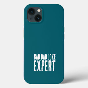 Etui iPhone 13 Bad Papa Plaisanterie Expert TYPOGRAPHIE GRAVE