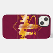 Etui iPhone 13 Badge graphique MACUSA™ (Verso Horizontal)