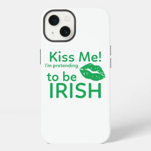 Etui iPhone 13 baiser irlandais (Verso)