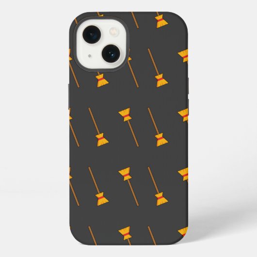 Etui iPhone 13 Balai de sorcière (Verso)