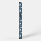 Etui iPhone 13 Baleine bleue (Côté droit)
