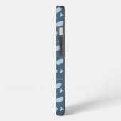 Etui iPhone 13 Baleine bleue (Côté gauche)