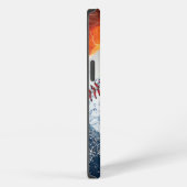 Etui iPhone 13 Balle de baseball (Côté droit)