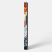 Etui iPhone 13 Balle de baseball (Côté gauche)