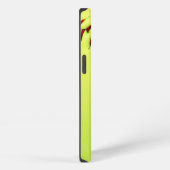 Etui iPhone 13 Balle de softball jaune (Côté droit)