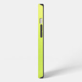 Etui iPhone 13 Balle de softball jaune (Côté gauche)