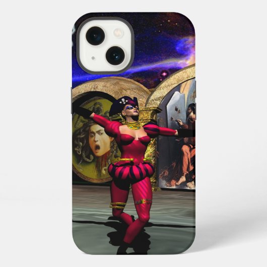 Etui iPhone 13 BALLET ANDROÏDE, Science-fiction (Verso)