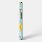 Etui iPhone 13 Bananas Et Points Polka | Ajoutez Votre Nom (Côté gauche)