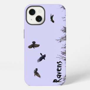 Etui iPhone 13 Bande de corbeaux