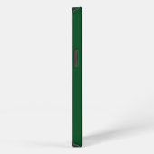 Etui iPhone 13 Bande de course verte (Côté droit)