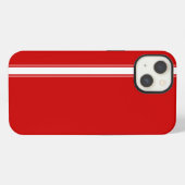 Etui iPhone 13 Bande Red Racing (Verso Horizontal)