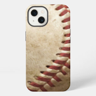 Etui iPhone 13 Baseball Vintage de près