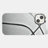 Etui iPhone 13 Basketball Noir & Blanc (Verso Horizontal)
