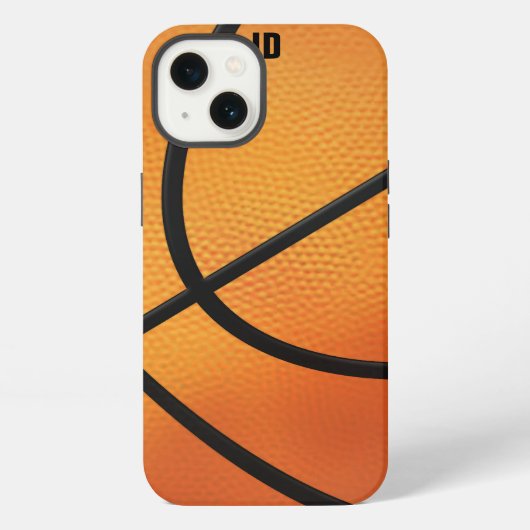 Etui iPhone 13 Basketball personnalisable (Verso)