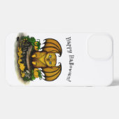 Etui iPhone 13 Bat d'Halloween mignonne (Verso Horizontal)