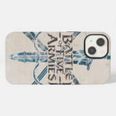Etui iPhone 13 BATAILLE DU logo CINQ ARMIES™ (Verso Horizontal)