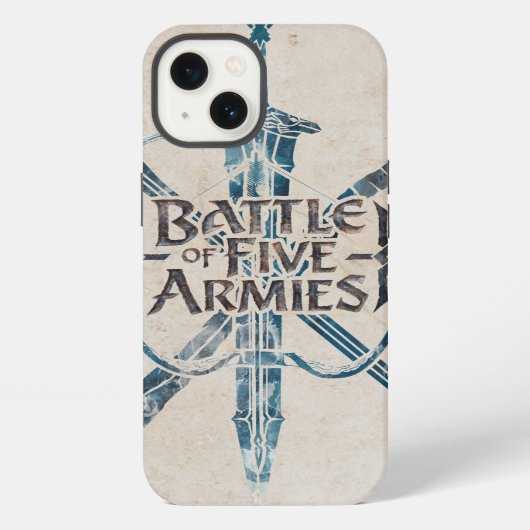 Etui iPhone 13 BATAILLE DU logo CINQ ARMIES™ (Verso)