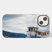Etui iPhone 13 Bateaux de pêche (Verso Horizontal)
