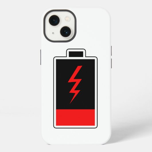 Etui iPhone 13 Batterie basse (Verso)