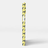 Etui iPhone 13 Beagle Hound Chien mignon Grille Silhouette Jaune (Côté droit)