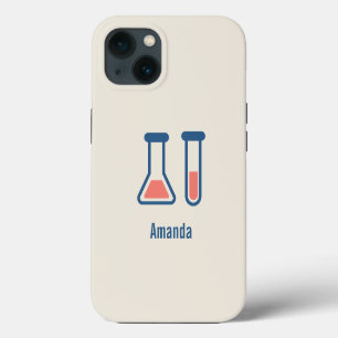 Etui iPhone 13 Beaker & Test Tube Science Themed