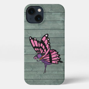 Etui iPhone 13 Beau Papillon