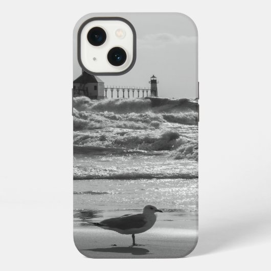 Etui iPhone 13 Beauté Et Niveaux De Gris Force (Verso)