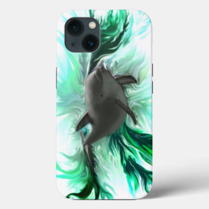 Etui iPhone 13 Bébé dauphin