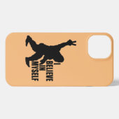 Etui iPhone 13 Bigfoot-Je crois en moi-même (Verso Horizontal)