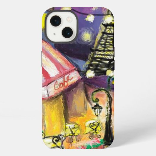 Etui iPhone 13 Bistro à Paris (Verso)