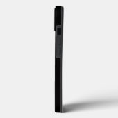 Étui iPhone 13 Black 4 Luxe, Anguille Ruban Bleu (Verso / Gauche)