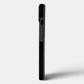 Étui iPhone 13 Black 4 Luxe, méduse Aqua Glow (Verso / Gauche)