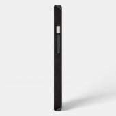 Etui iPhone 13 Black and blue case (Côté gauche)