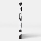 Etui iPhone 13 Black Cow Impression Téléphone Casse (Côté droit)