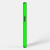 Etui iPhone 13 Blanc Lime vert couleur solide (Côté droit)
