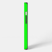 Etui iPhone 13 Blanc Lime vert couleur solide (Côté gauche)
