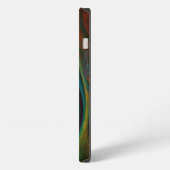 Etui iPhone 13 Bleu de renaissance Art Abstrait (Côté gauche)