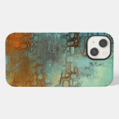 Etui iPhone 13 Bleu deja (Verso Horizontal)