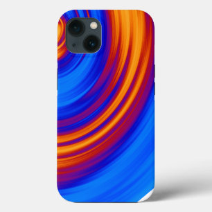 Etui iPhone 13 Bleu Néon Orange Rouge Jaune