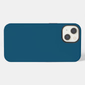 Etui iPhone 13 Bleu profond profond (Verso Horizontal)