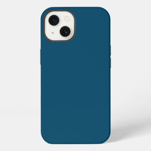 Etui iPhone 13 Bleu profond profond (Verso)