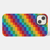 Etui iPhone 13 Blocs colorés (Verso Horizontal)